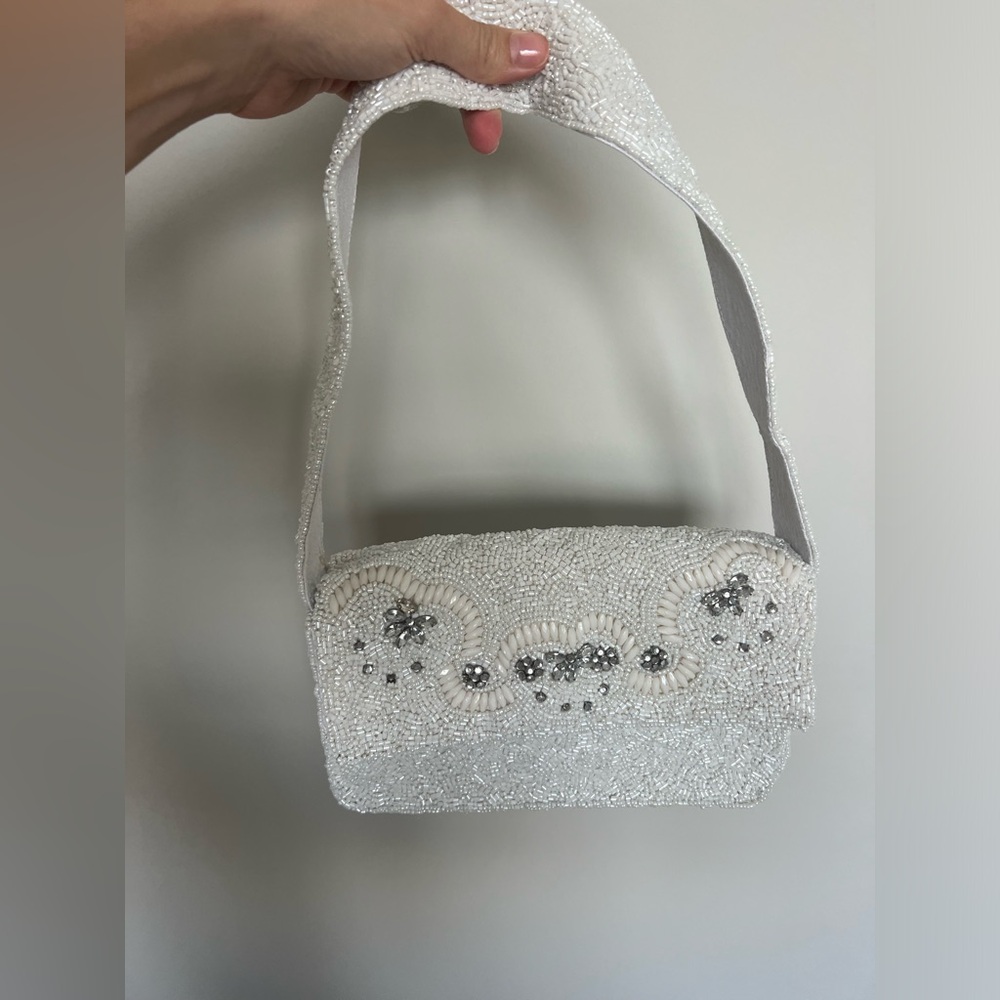 Beaded Bridal Purse